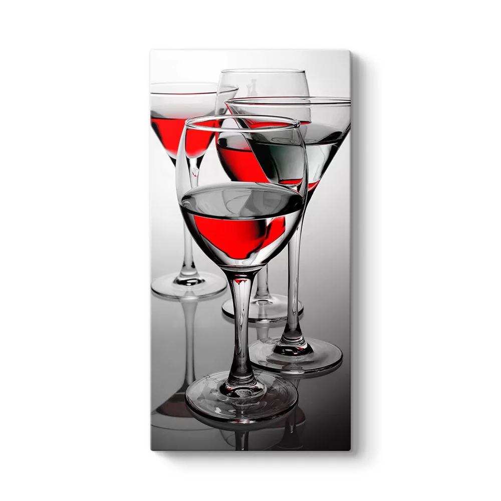 Red Martini Tablosu - Model 7